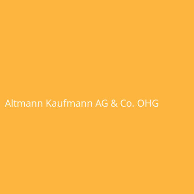Altmann Kaufmann AG & Co. OHG