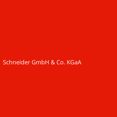 Schneider GmbH & Co. KGaA