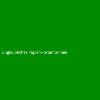 Unglaubliches Papier-Portemonnaie