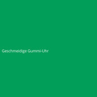 Geschmeidige Gummi-Uhr