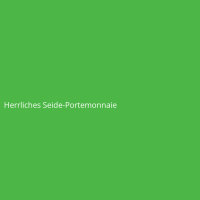 Herrliches Seide-Portemonnaie