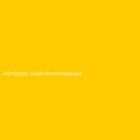 Herrliches Seide-Portemonnaie
