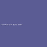 Fantastischer Wolle-Stuhl