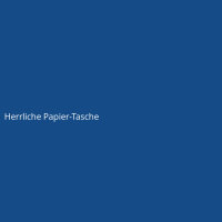 Herrliche Papier-Tasche