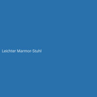 Leichter Marmor-Stuhl