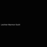 Leichter Marmor-Stuhl